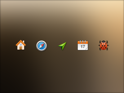 32px coloured icons 32px bug calendar color compass gps house icon location safarai