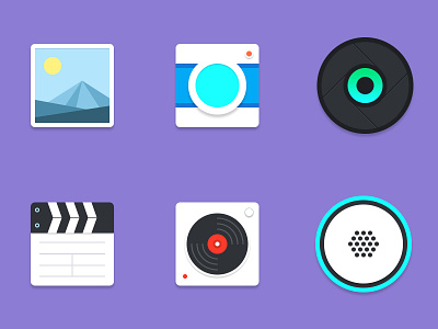 Material multimedia icons free psd freebie material icons multimedia icons