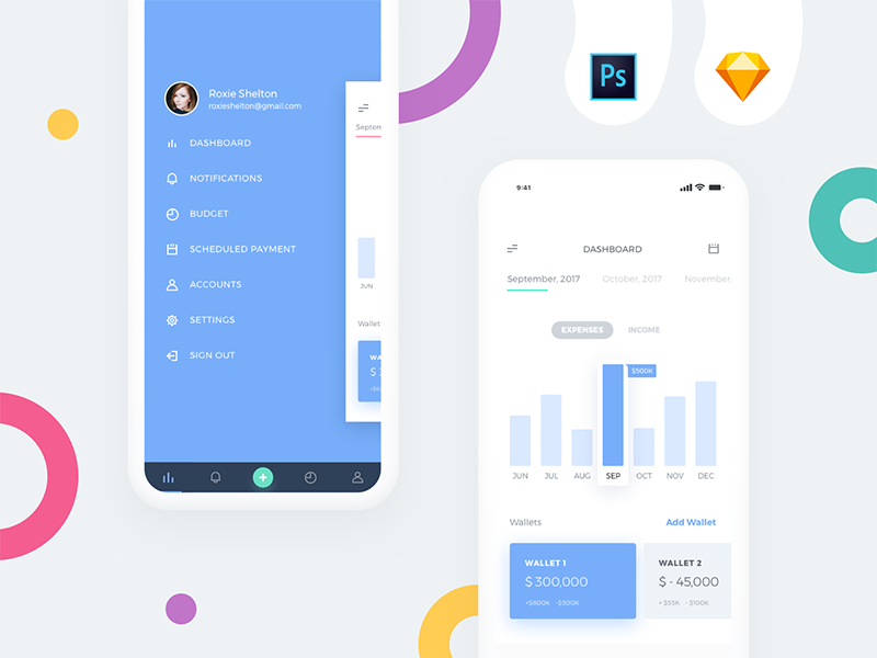 Download Clay iPhone X Bucks UI Kit by Epic Coders 🚀 on Dribbble