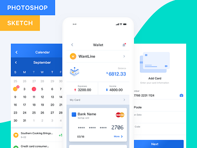 Fintech App (Pocket UI Kit)