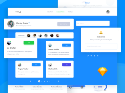 Sketch symbols kit