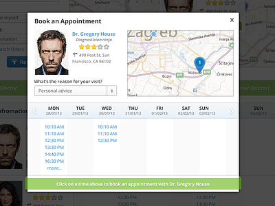 Book Appointment Modal