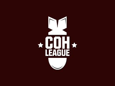 COH League (Company of Heroes 2) logo concept branding company of heroes esport esports gaming logo