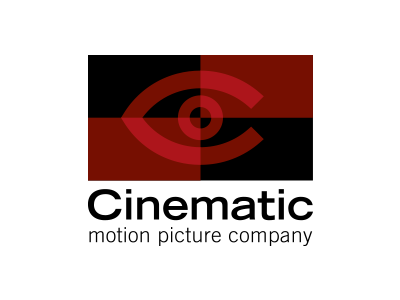 Cinematic brand davebastian logo mark vector