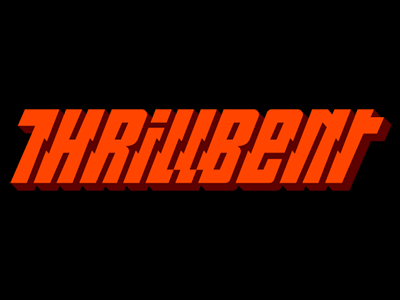Thrillbent brand davebastian logo type vector