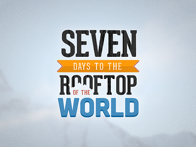 Seven days to the rooftop of the world