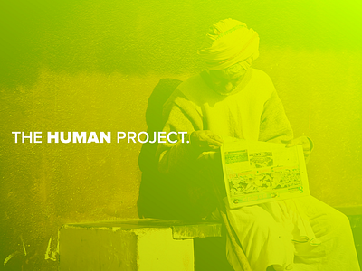 The Human Project—Branding Experiment #1 branding experiment logo the human project