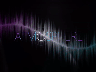 Atmosphere logo sound wave