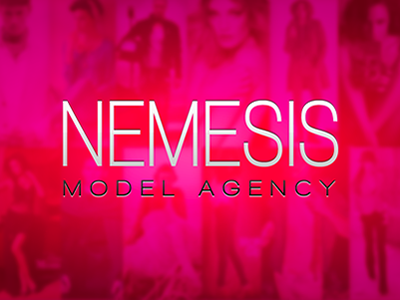 Nemesis Model Agency Logo agency logo model nemesis