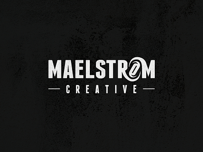 Maelstrom Creative Logo creative logo logo design logo designer logotype maelstrom negative space