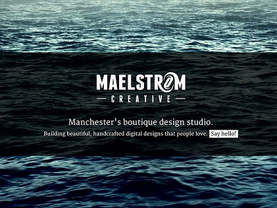 Maelstrom Holding Page