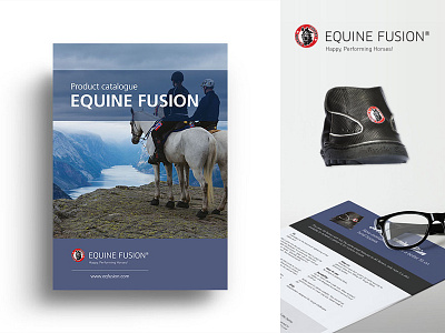 Product catalogue for Equine Fusion branding branding design catalogue catalogue design design graphic design graphic design brand product branding product catalog typography