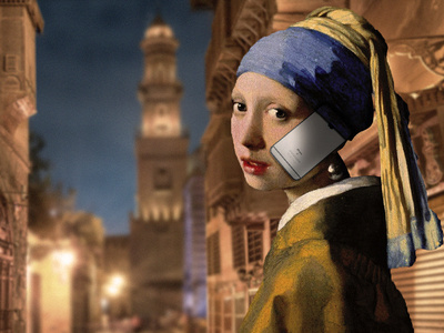 Art following Egypt art egypt manipulation mobile pearl photoshop woman