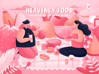 Heavenly food 插图 设计