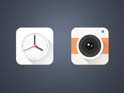 Clock&Camera icon