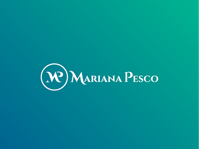 Branding Mariana Pesco branding logo typography vector