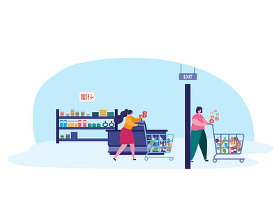 Meomeo Ecommerce Illustration