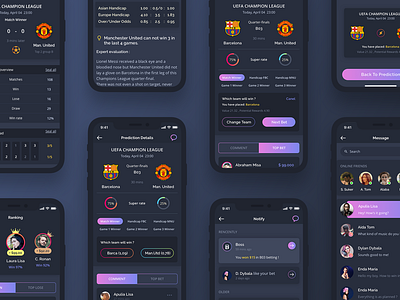 Bettor - Mobile app UI Kit