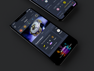 Bettor UI KIT bettor esport figma lesscreate mobile app sport templete uiux