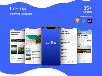 Le Trip - Travel Planner UI KIT