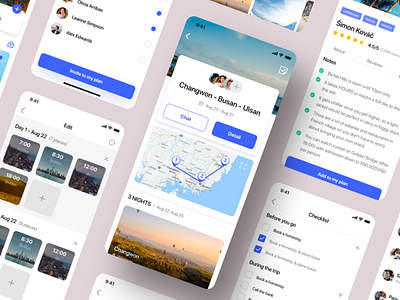 Le Trip app app design booking graphic design interface design iphone lesscreate minimal minimalist travel travel app uikit