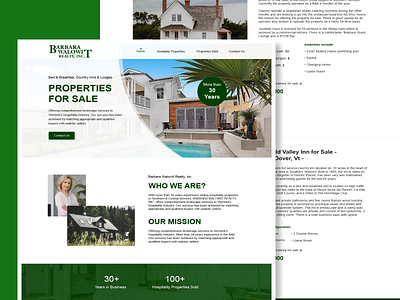 Barbara Walowit Realty, Inc. business design ui ux web website design