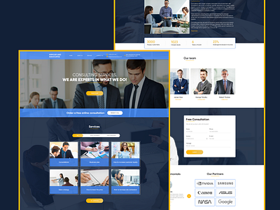 Armour and Associates business design ui ux web website design