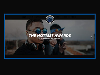 The Underground Music Awards design ui ux web website design