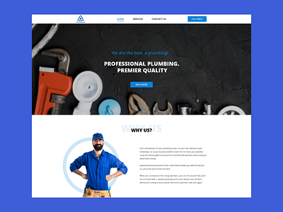 822 Plumbing LLC business design ui ux web website design