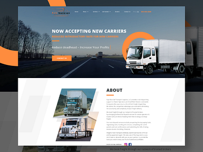 FayeMarshall Transport Logistics, LLC business design ui ux web website design