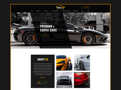Arrivepro business clean design ui ux web website design