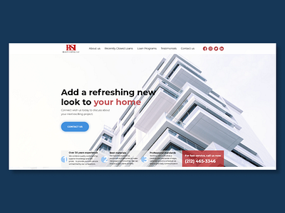 BSI Realty Group, LLC business design real estate ui ux web website design