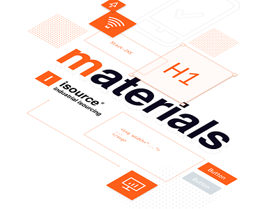 Materials. Corporate design-system.