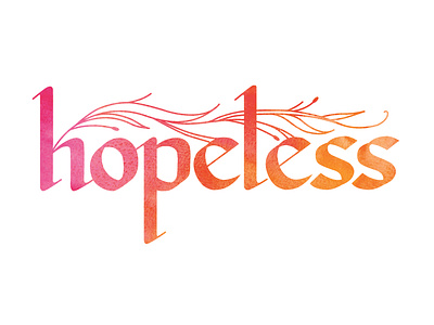 hopeless lettering logo