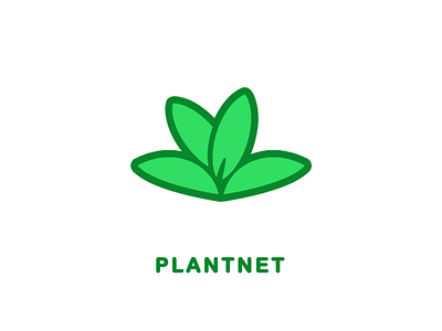 Icon Design - Plantnet branding flat graphic design icon icon design illustration logo logo design redesign ui