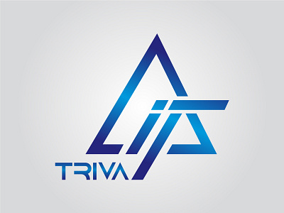 Logo Design for Triva IT Limited best logo design branding creative design creative logo creative logo design design flat illustrator logo logo design logo design 2019 minimal technology logo unique logo design vector