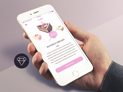 Sweet Store - Day28 My Free UI/UX SketchApp Challenge cake daily ui day100 day28 download sketch sketchapp store sweet ui ui challenge ux