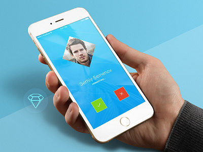 Skype Call UI - Day48 My Free UI/UX SketchApp Challenge call daily ui day100 day48 freebie redesign sketch sketchapp skype ui ux