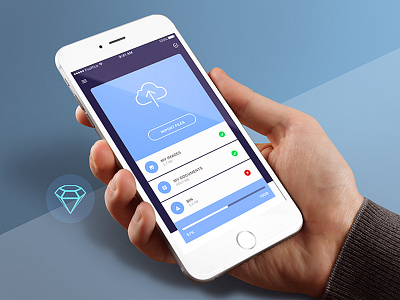 File Upload - Day57 My UI/UX Free SketchApp Challenge