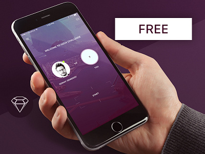 Designer Challenge - Day67 UI/UX Free Sketch App Challenge