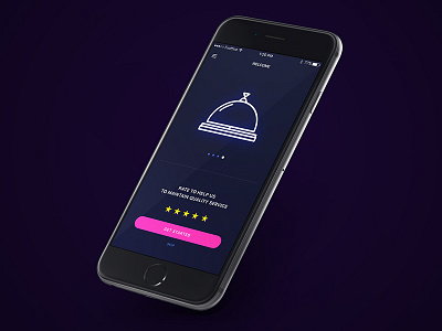 Welcome Screen - Day68 My Free UI/UX Sketch App Challenge daily ui day68 download freebie rate services sketch sketchapp ui ux welcome