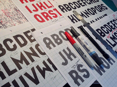 The impossible process of creating a typeface