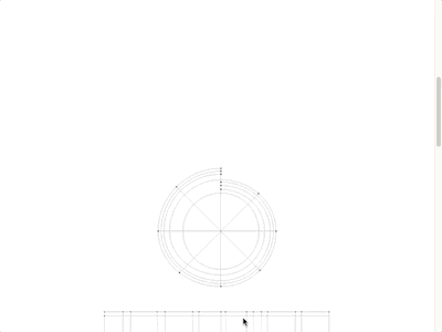 Logo Process GIF animation css design gif grid lettering logo motion portfolio sprite typography vector