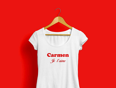 T shirt Carmen t shirt design textile