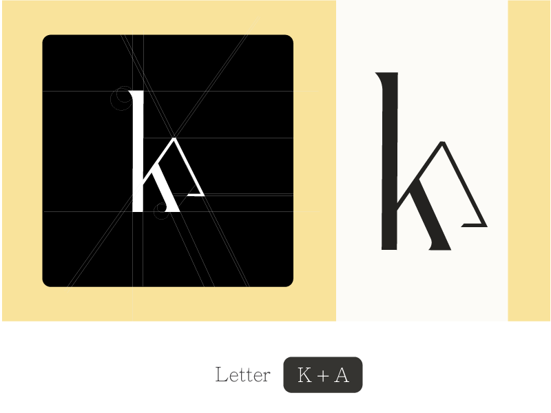 Logo branding ( letter K + A ) Concept by Balram Karkee on Dribbble