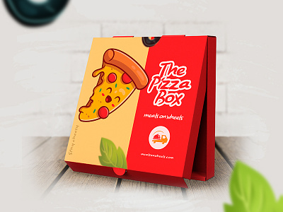 The Pizza Box abstract design box brand branding graphic design illustration mockup mockup pizza packaging packaging design packaging mockup pizza pizza box design pizza container pizza cover pizza delivery pizzabox