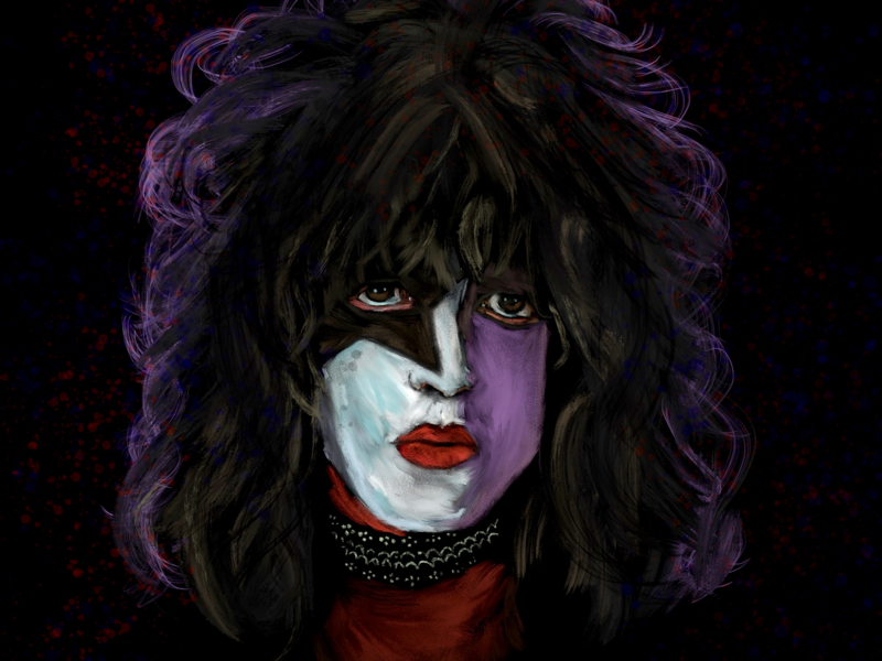 Paul Stanley by Chris Ashley on Dribbble