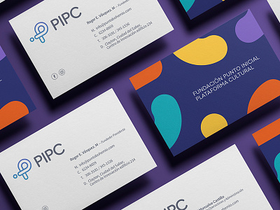 PIPC — Business Card branding card identity logo