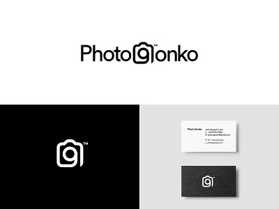 01 — Photographer brand camera g idenity logo photo photographer