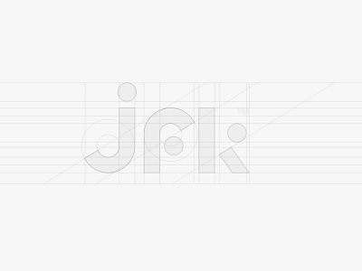 JFK — Logotype construction